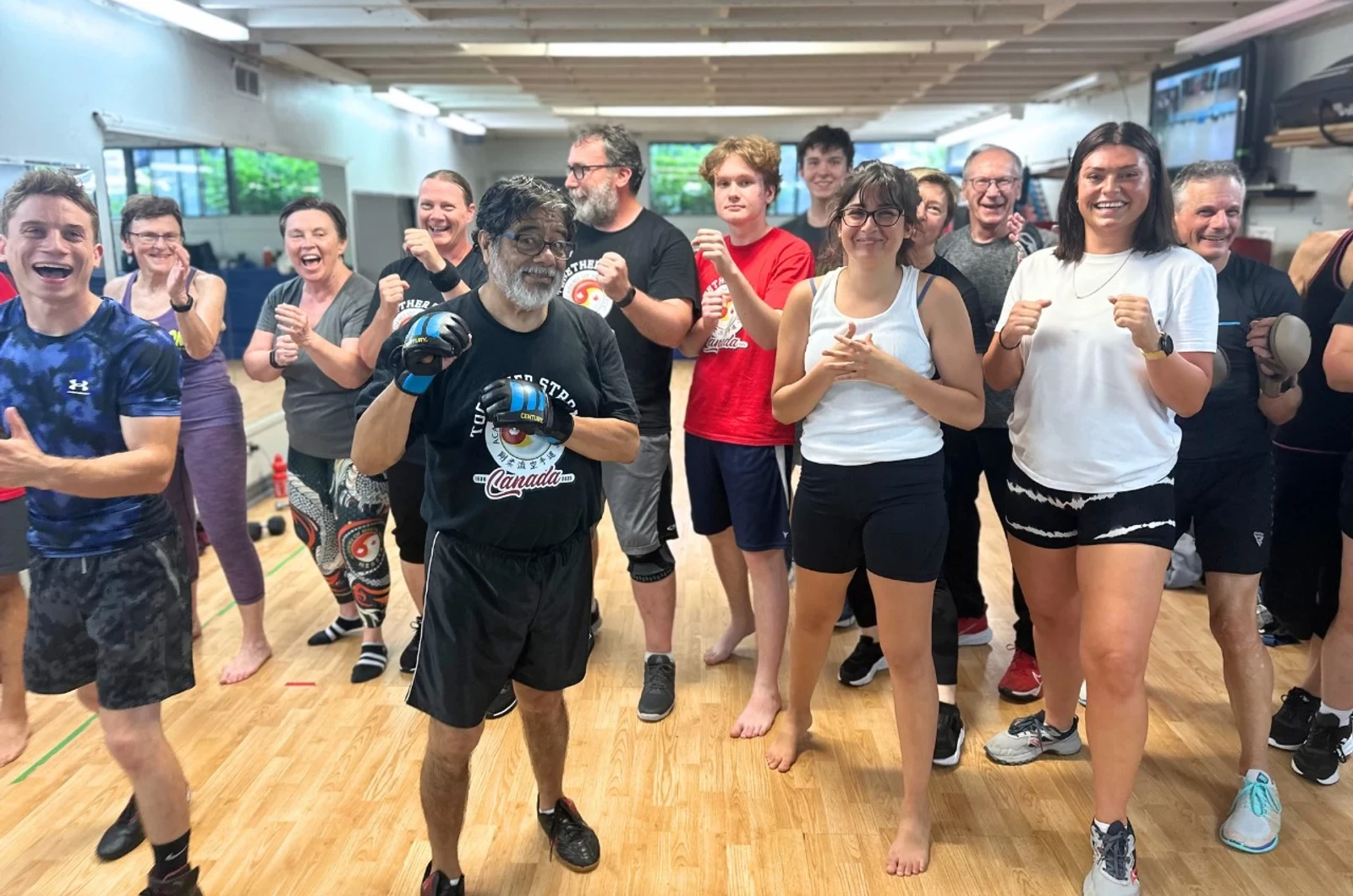 Building confidence through kardio kicks at Port Credit Academy of Martial Arts