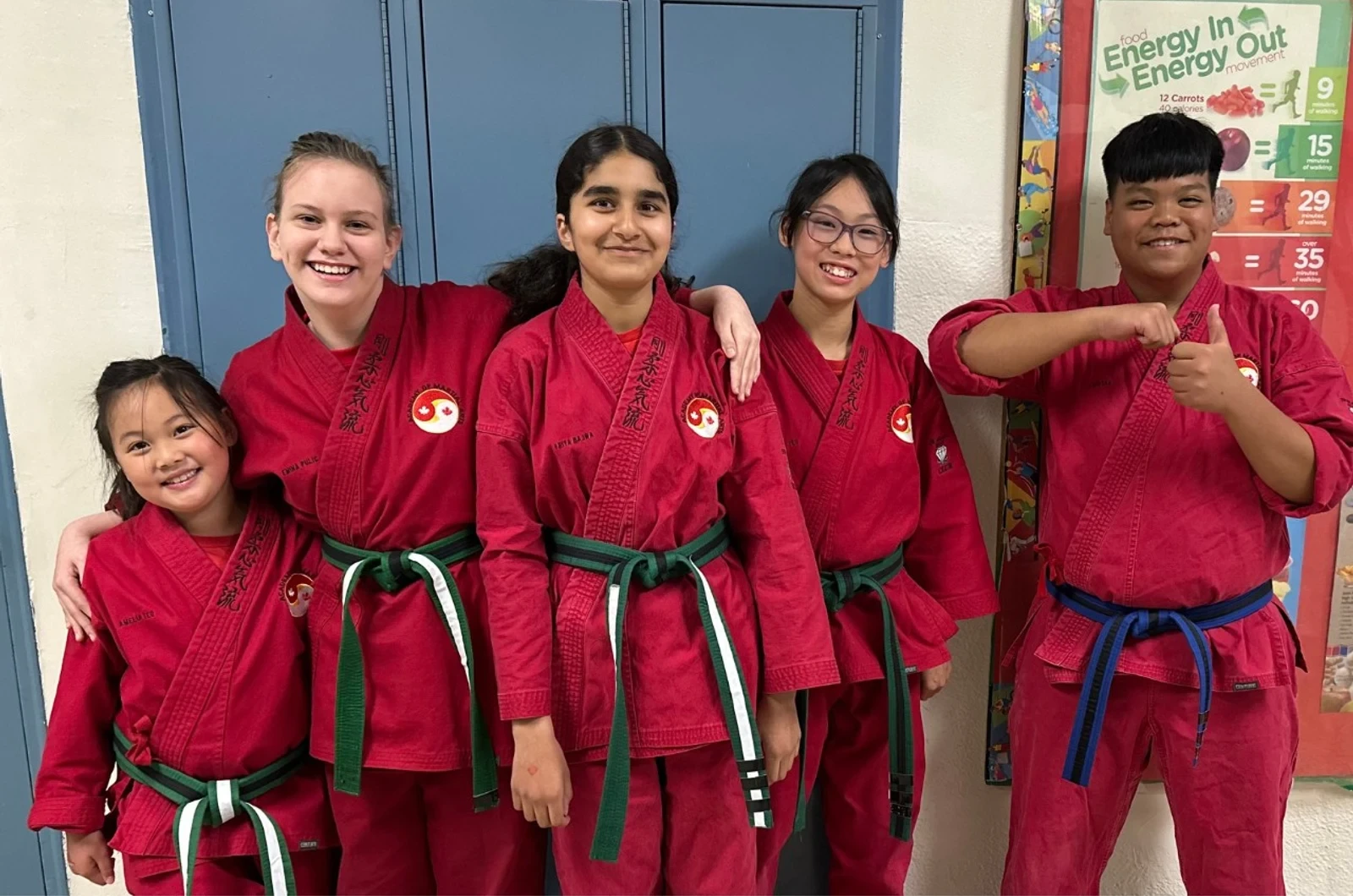 Kids getting fit and active through martial arts