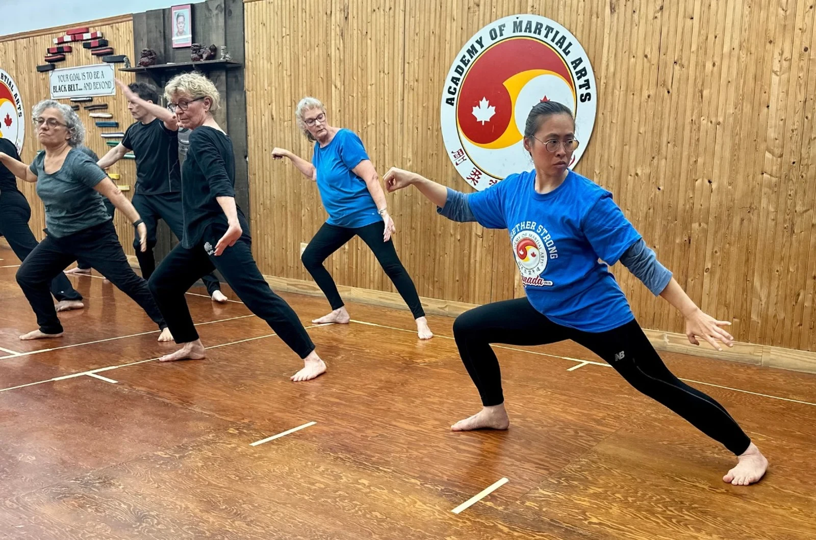 Tai Chi fitness training at Port Credit Academy of Martial Arts